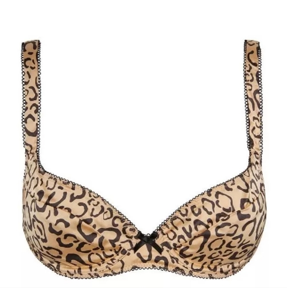 Victoria's Secret x For Love & Lemons Frankie Leopard Bra XL - Picture 2 of 11